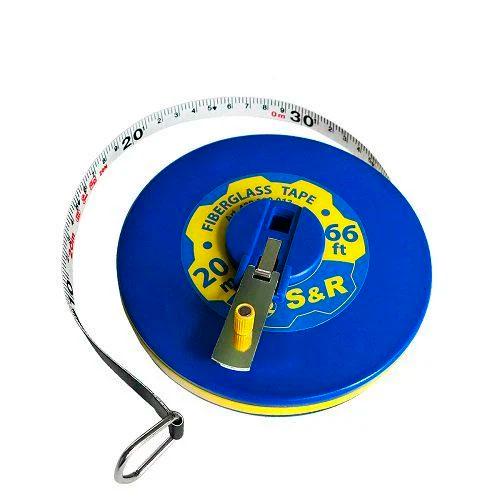 Рулетка S&R Fiberglass Tape 20 м/13 мм (422920013)