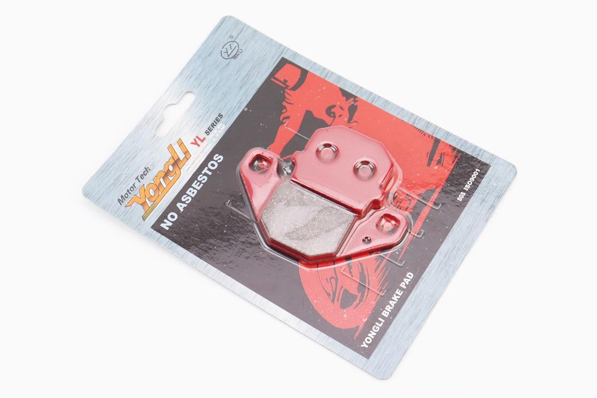 Гальмівні колодки дискові Suzuki AD50/KAWASAK AH 80/KMX 125/KDX 125/KX 80/KXF 250/HYOSUNG SD50/DAELIM-ET 250/CECTEK-500 Червоний (331455)