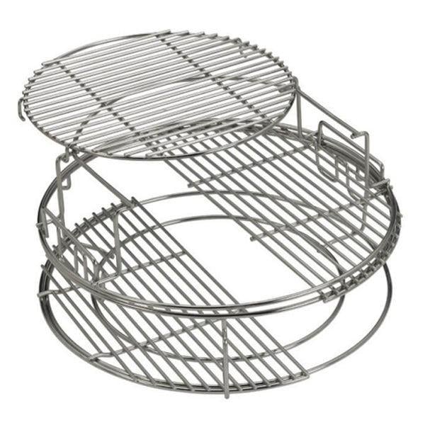 Решетка Big Green Egg EGGspander Kit многофункциональная L на 5 позиций (120762) - фото 2 Решетка Big Green Egg EGGspander Kit многофункциональная L на 5 позиций (120762) - фото 2