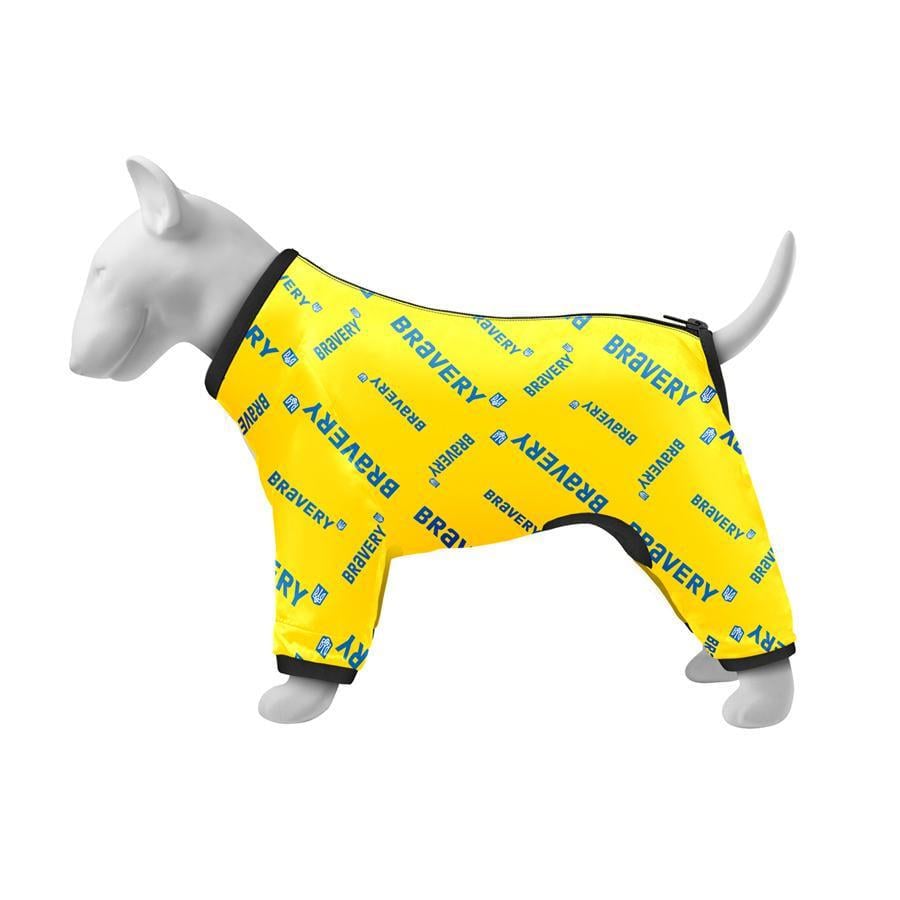 Дождевик для собак Waudog Clothes Флаг L55 В 77-79 см/С 50-55 см