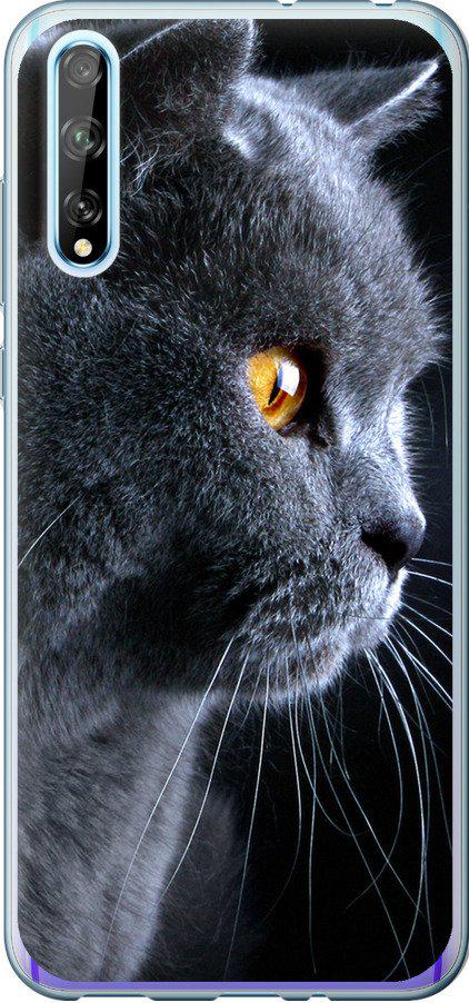 Чехол на Huawei P Smart S Красивый кот (3038t-1813-42517) Чехол на Huawei P Smart S Красивый кот (3038t-1813-42517)