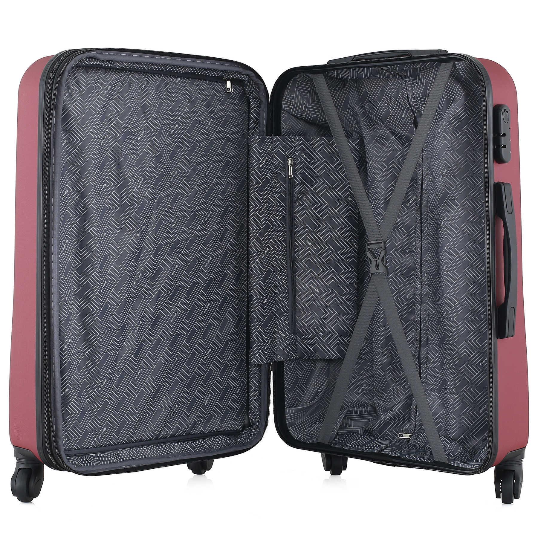 Чемодан Semi Line 24" M Cherry (T5639-2) - фото 2 Чемодан Semi Line 24" M Cherry (T5639-2) - фото 2