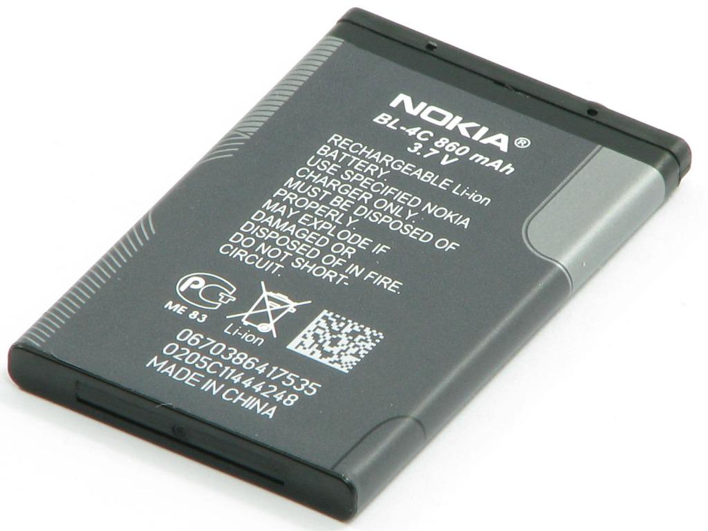 Аккумулятор для Nokia BL-4C КНР