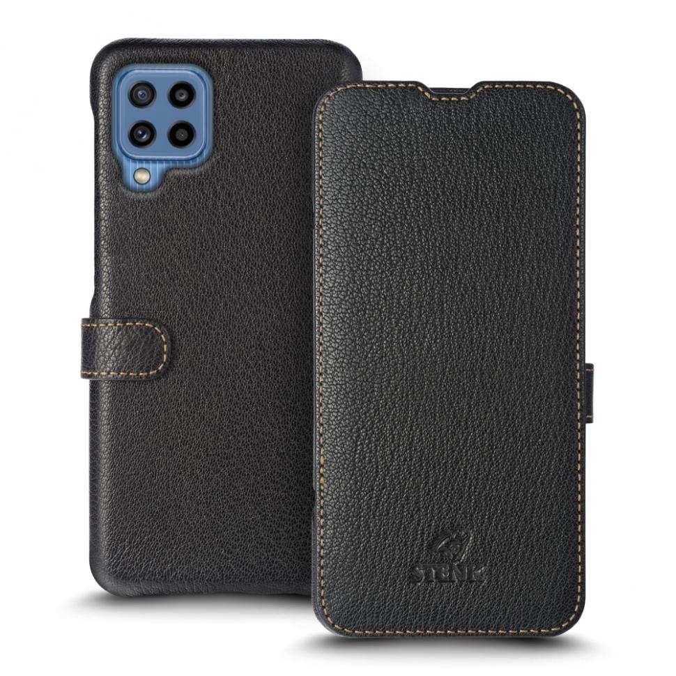 Чехол книжка Stenk Premium для Samsung Galaxy M32 Черный (69717)