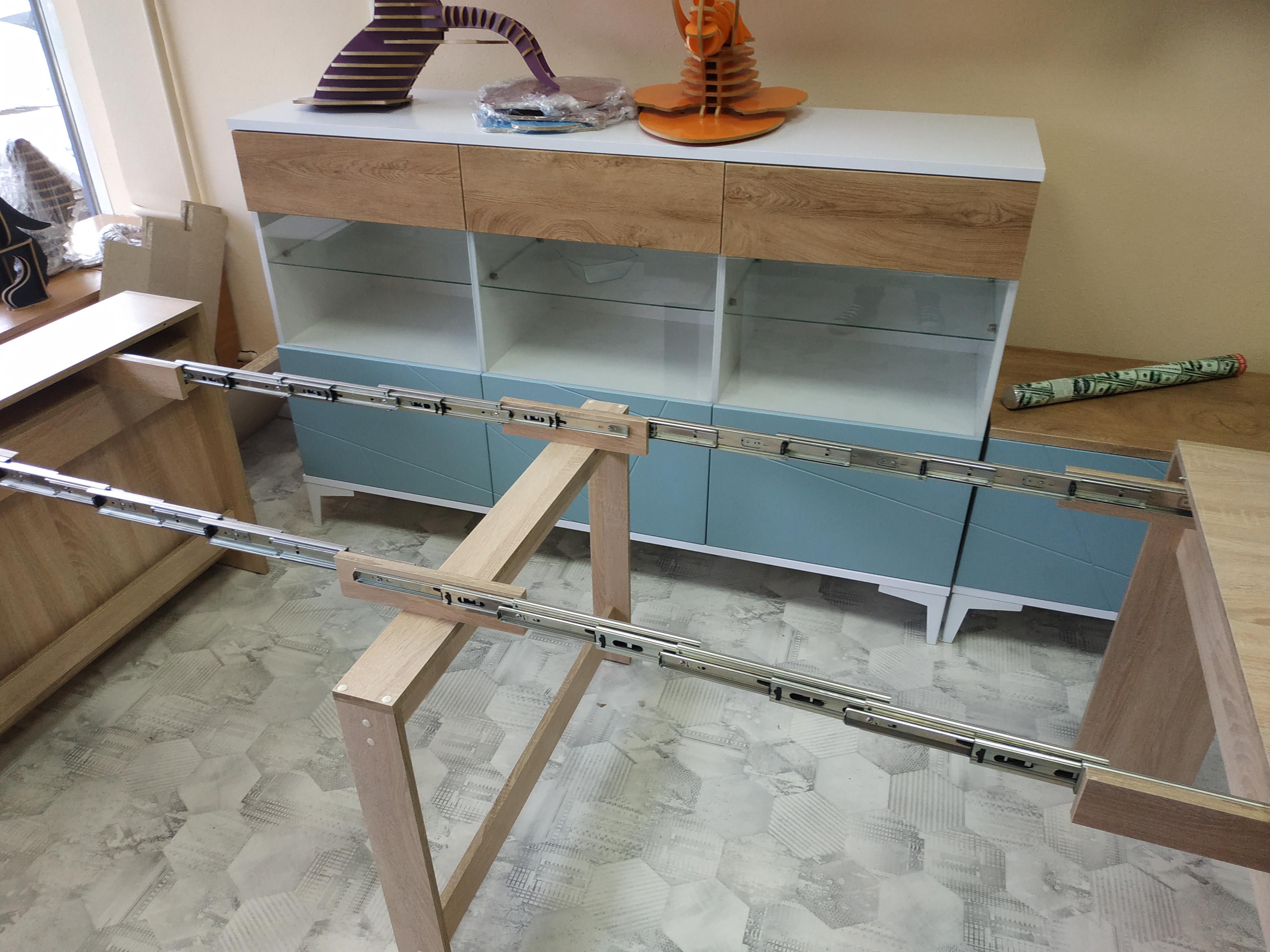 Обідній стіл-трансформер Python розібраний 2400x750x900 мм Дуб Сонома (GATB22130000000) - фото 8 Обідній стіл-трансформер Python розібраний 2400x750x900 мм Дуб Сонома (GATB22130000000) - фото 8