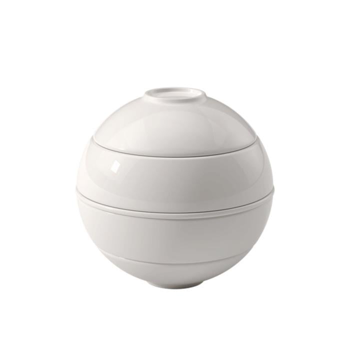 Набор тарелок Villeroy & Boch La petite Boule на 2 персоны 5 пр. Белый Набор тарелок Villeroy & Boch La petite Boule на 2 персоны 5 пр. Белый