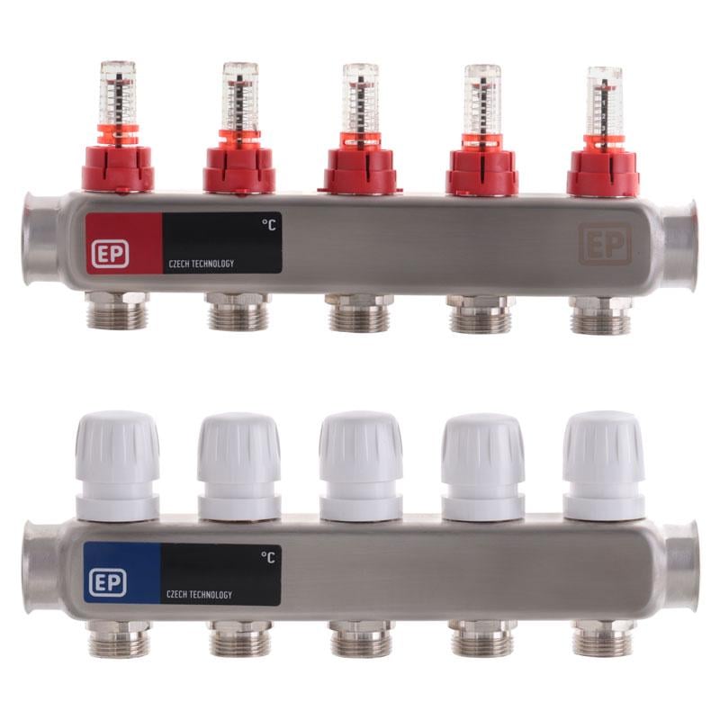 Колектор для системи опалення Europroduct 1"/3/4" (77799) Колектор для системи опалення Europroduct 1"/3/4" (77799)