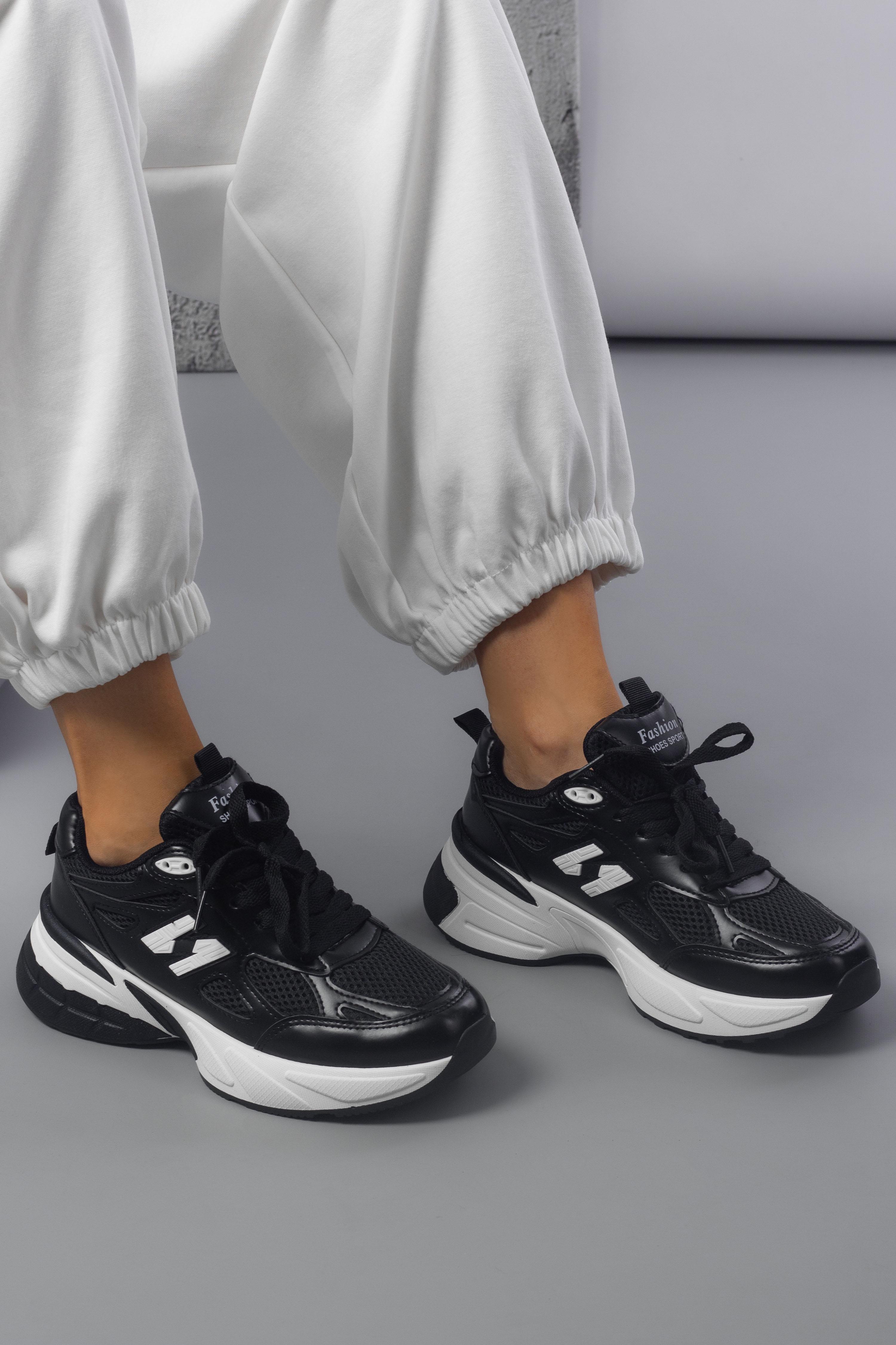 Кроссовки женские Fashion 214-16 р. 37 Черный (346439_37)