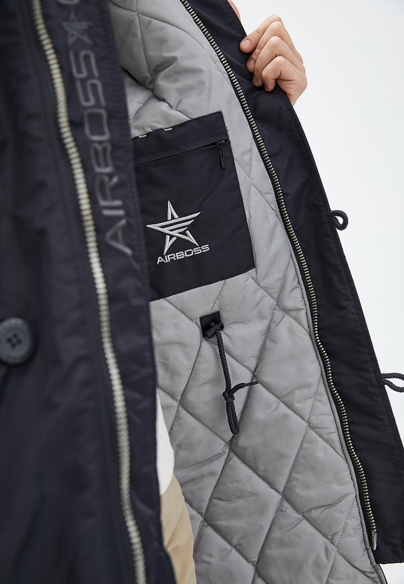 Куртка-парка Airboss N-7b Shuttle XXS Серый (28548) - фото 3