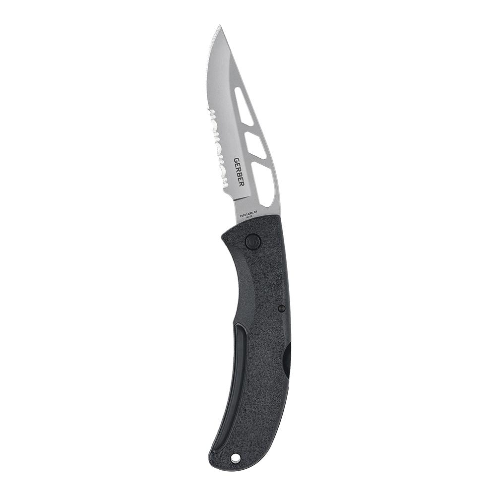 Ніж туристичний Gerber EZ Out Skeleton Serrated (1019236) - фото 3