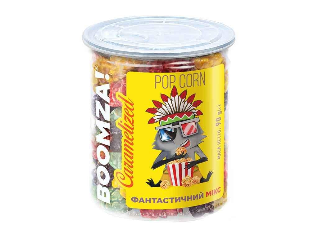 Попкорн BOOMZA Карамелизированный Фантастический микс 90 г (822413)