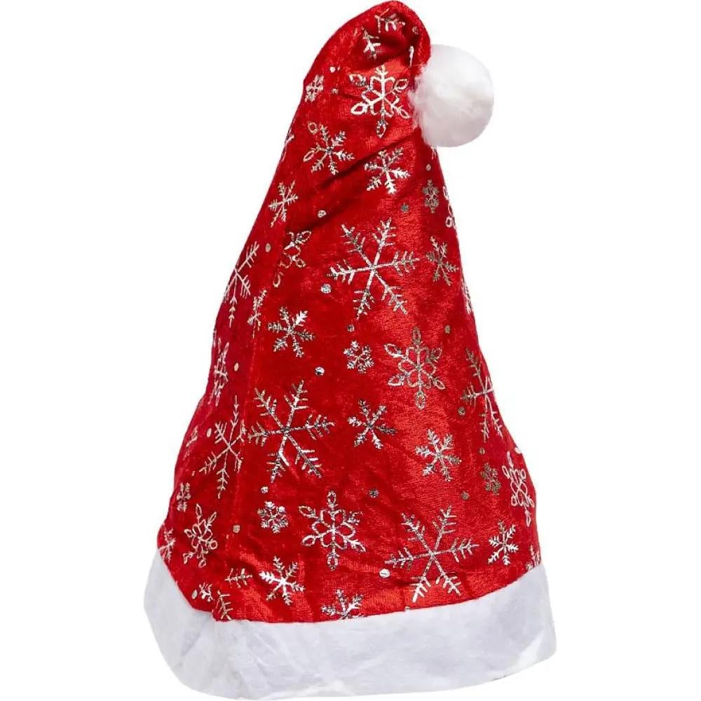 Шапка новогодняя карнавальная Stenson R95957 28x40 см Красный (606833) Шапка новогодняя карнавальная Stenson R95957 28x40 см Красный (606833)