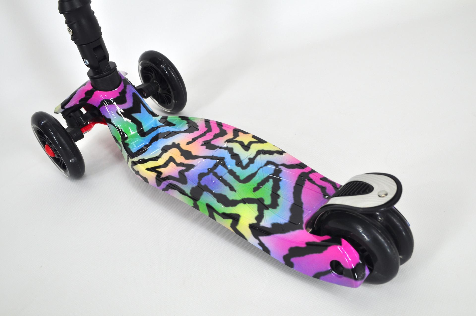 Самокат триколісний Ecoline Morris WT зірки - фото 5 Самокат триколісний Ecoline Morris WT зірки - фото 5