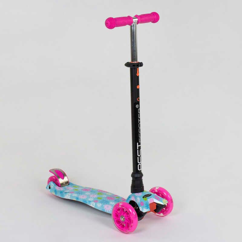 Самокат Best Scooter А 25530 /779-1328 MAXI пластмассовый 4 колеса PU d 12 см Самокат Best Scooter А 25530 /779-1328 MAXI пластмассовый 4 колеса PU d 12 см