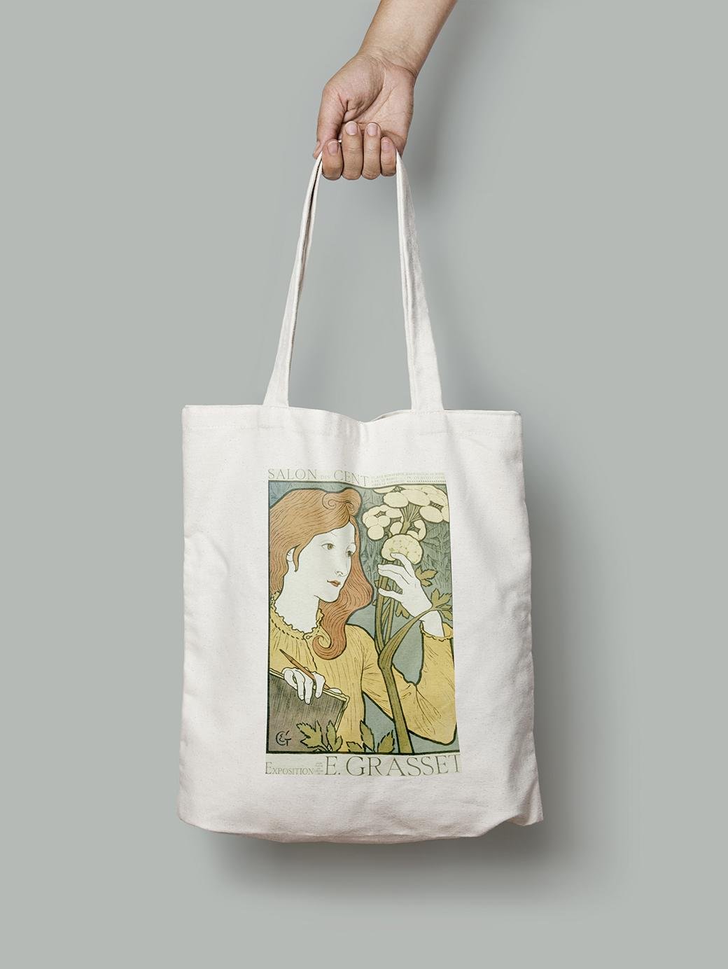 Эко-сумка шопер Салон дес Цент 1894 Еугене Грассе