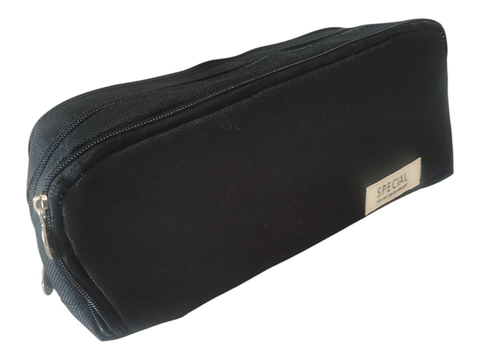 Пенал школьный раскладной Special 3 отделения 215х70х90 мм Черный (32926697)