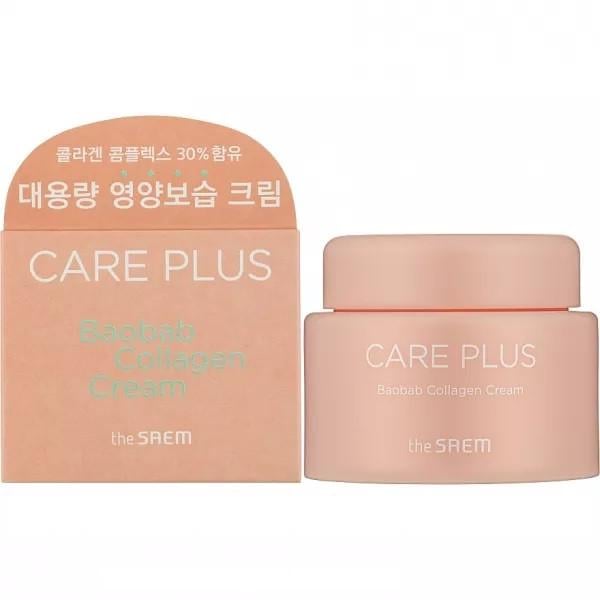 Крем с коллагеном и экстрактом баобаба Saem Care Plus Baobab Collagen Cream 100 мл (1753144442)