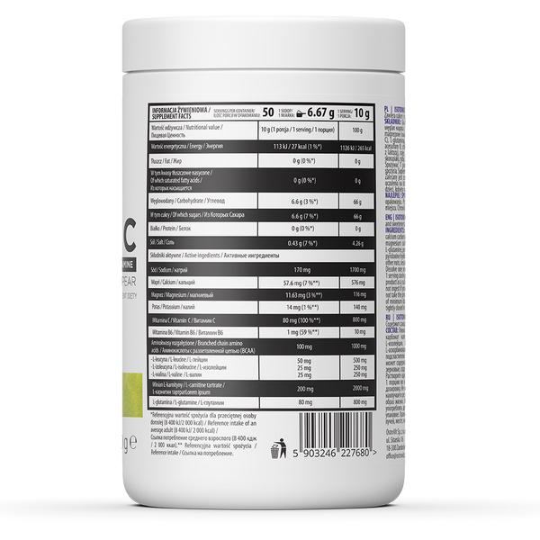 Ізотонік OstroVit Isotonic 500 g /50 servings/ Pear - фото 2