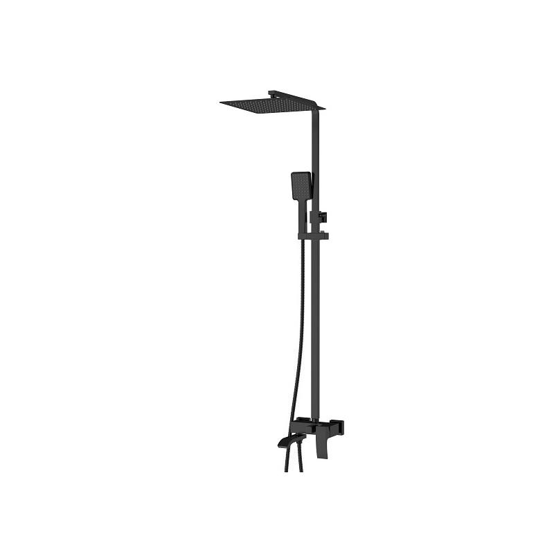 Душевая колонна со смесителем KOER KB-56007-05 Черный (KR3461)