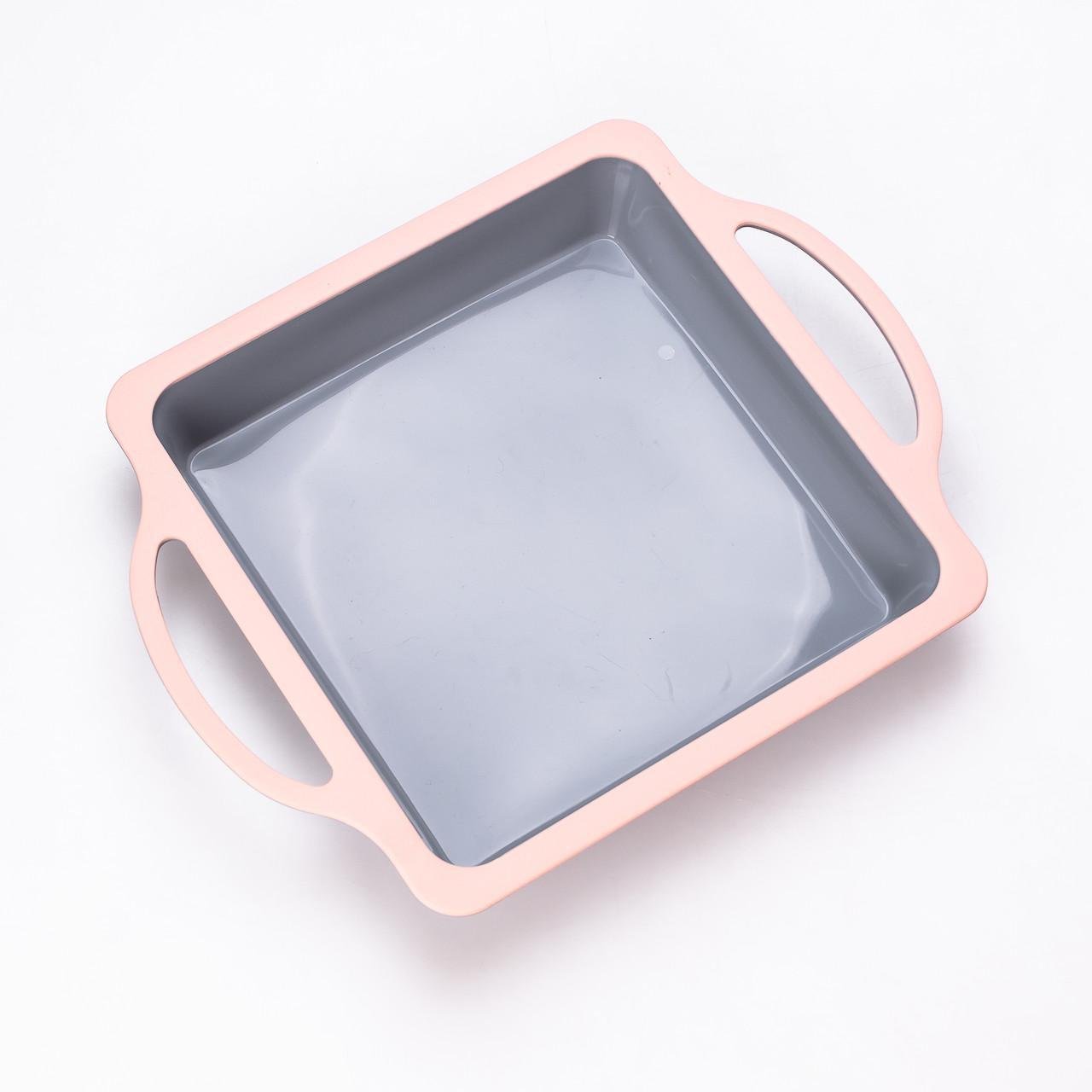 Кондитерський набір для випічки з антипригарним покриттям силіконові форми та аксесуари 11 пр. Сірий з рожевим (2183953905) - фото 6 Кондитерський набір для випічки з антипригарним покриттям силіконові форми та аксесуари 11 пр. Сірий з рожевим (2183953905) - фото 6