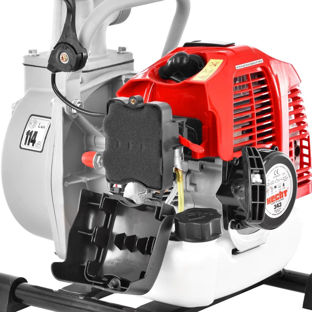 Мотопомпа бензинова HECHT 343 15 м3/год 6,5 к.с. висота 35 м - фото 7 Мотопомпа бензинова HECHT 343 15 м3/год 6,5 к.с. висота 35 м - фото 7