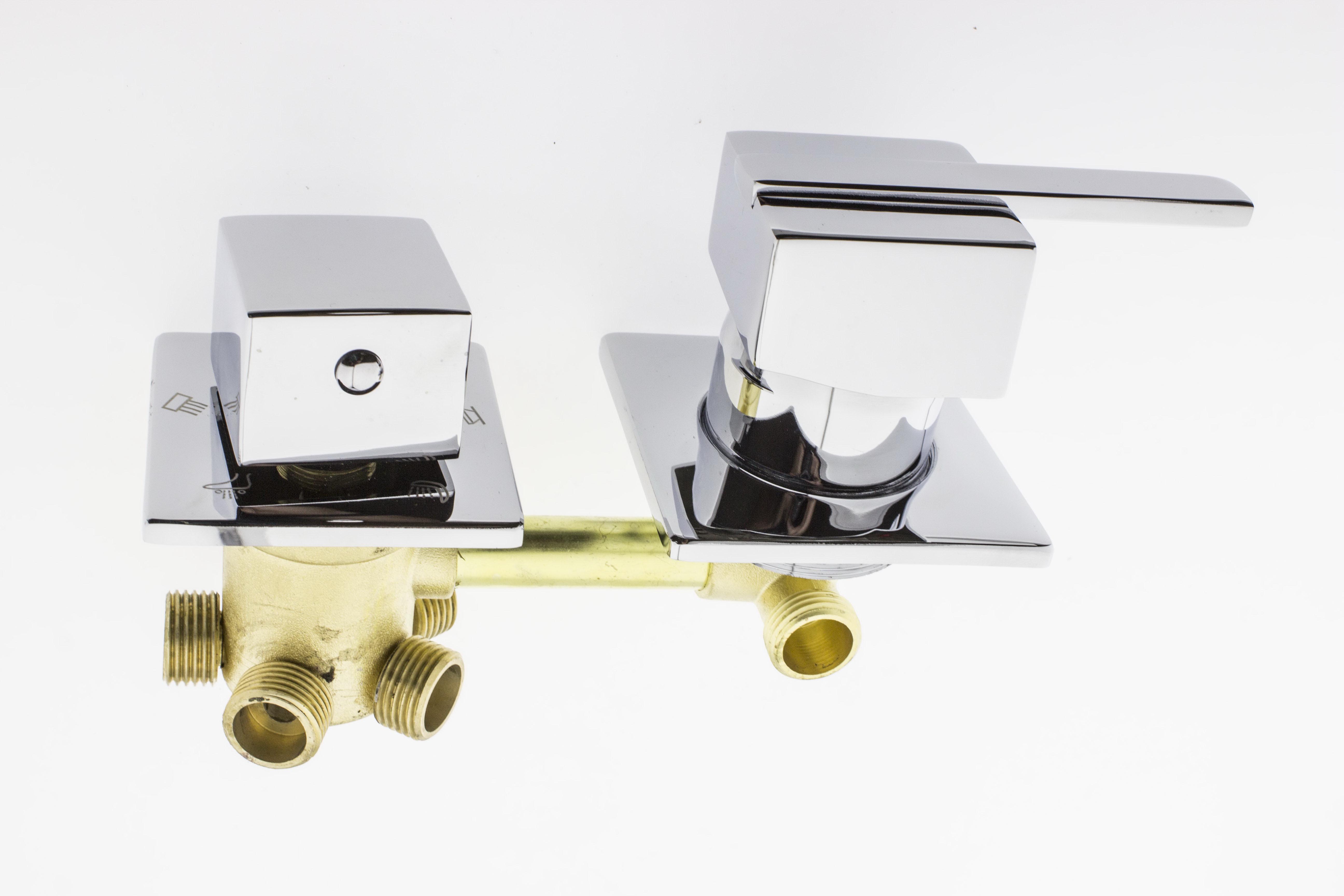 Змішувач для душової кабіни на п'ять положень під гайку у стійку душової кабіни (Г-5\10) - фото 6 Змішувач для душової кабіни на п'ять положень під гайку у стійку душової кабіни (Г-5\10) - фото 6