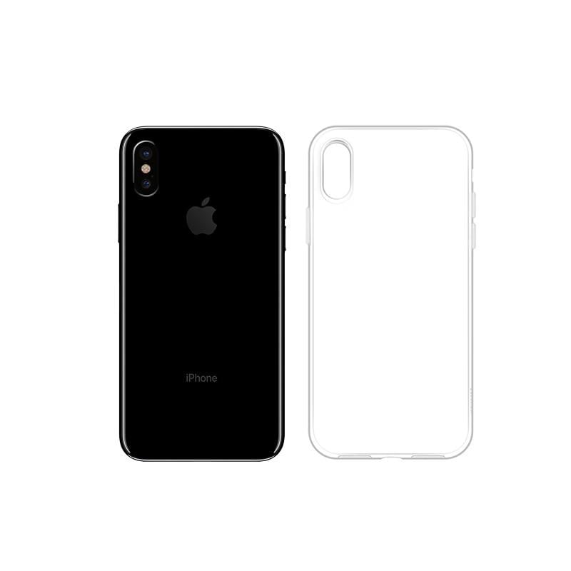 Чехол-накладка Hoco Light Shadow Series Case for iPhone X Transparent - фото 2