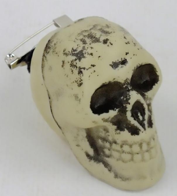 Декор на Хэллоуин Seta Брошь Череп (19-976)