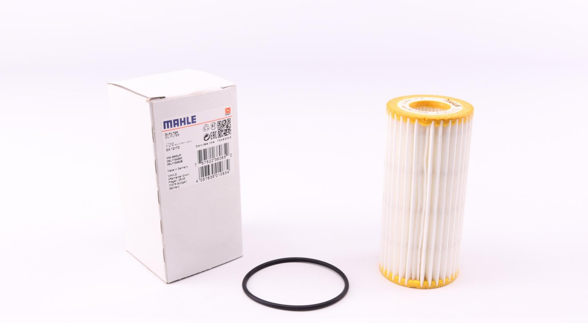 Фильтр масляный KNECHT для VW Golf VII 2,0GTI 13- (OX 1217D)