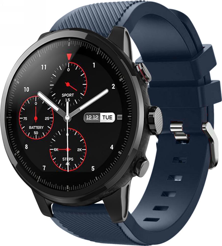 Ремешок Cross для Amazfit Stratos 22 мм Dark blue (16060)