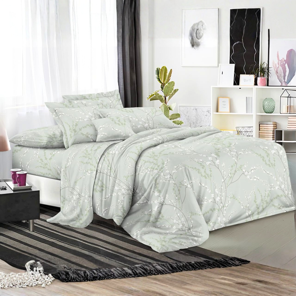 Комплект постельного белья Vital Textile евро 200х220 см (BPє-330-70)