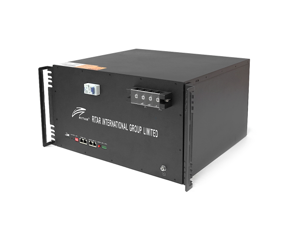 Акумуляторна батарея Ritar LiFePO4 51.2V 150Ah 7680Wh для монтажу у стійку (29189816) - фото 2 Акумуляторна батарея Ritar LiFePO4 51.2V 150Ah 7680Wh для монтажу у стійку (29189816) - фото 2