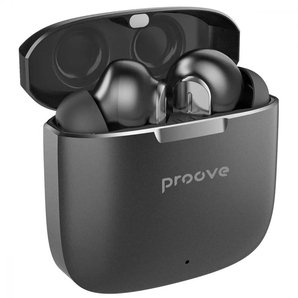 Наушники беспроводные Proove TWCSP0010003 Cold Sound Pro ANC Bluetooth 5.2 ENC Type-C Grey (25307590)