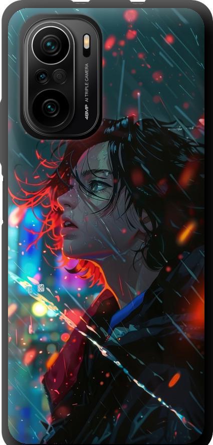 Чехол на Xiaomi Poco F3 Ночные огни (6096b-2280-42517)