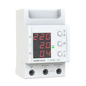 Реле мультифункціональне ZUBR MF50 1Ф 50А (27872006)