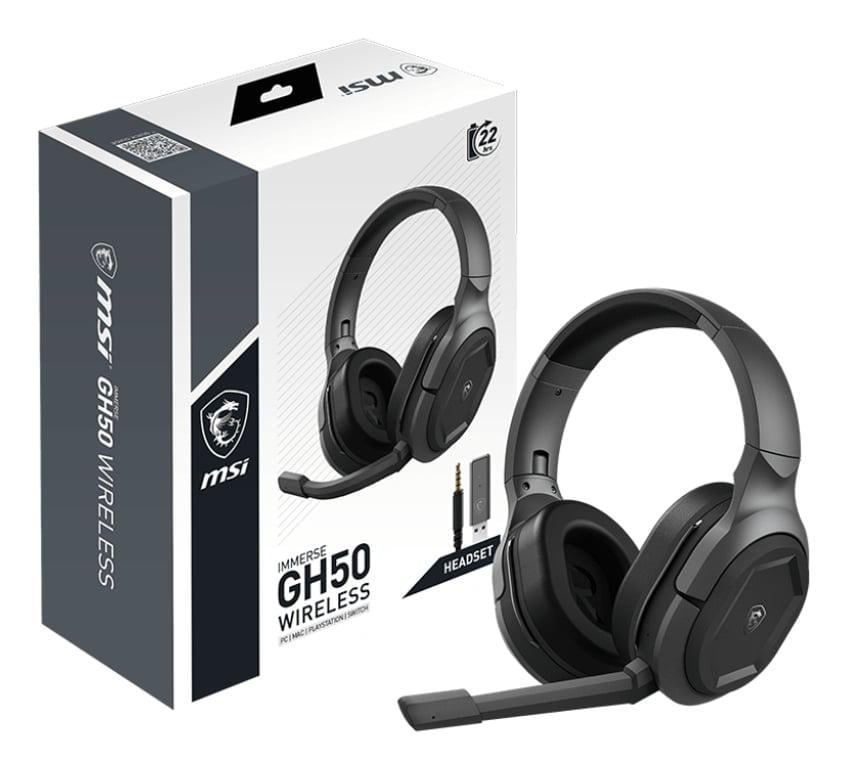 Навушники з мікрофоном MSI Immerse GH50 Wireless (509318)