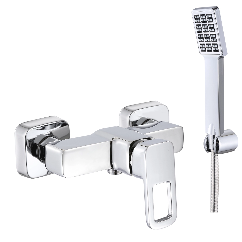 Змішувач для душу Lidz Wawel 010 з душовим гарнітуром k40 LDWAW010CRM45390 Chrome (SD00051514)