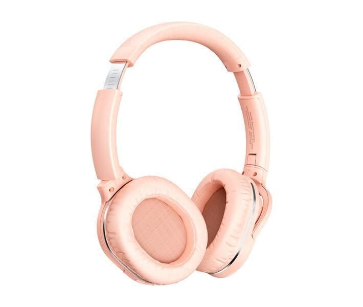 Навушники бездротові повнорозмірні BASEUS Encok Wireless headphone D02 Pro Рожевий (2177786479)