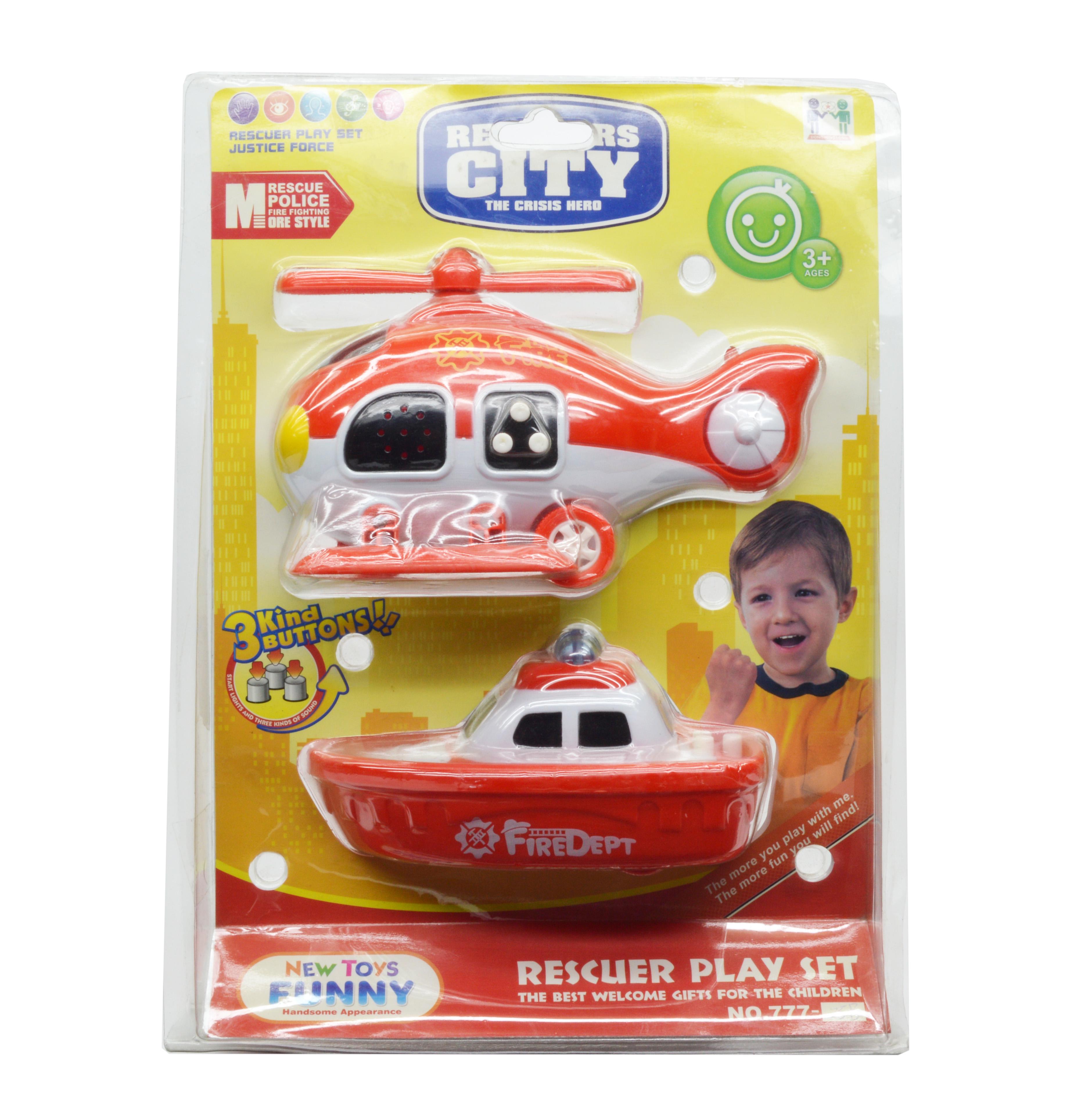 Набор транспорта Вертолет и Катер - фото 8 Набор транспорта Вертолет и Катер - фото 8