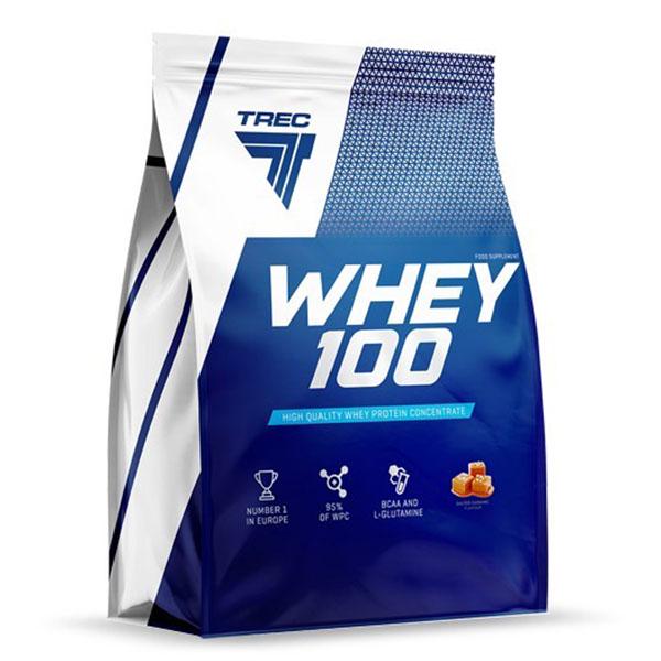 Протеин Trec Nutrition Whey 100 900 г 30 порций Salted caramel (000024929)