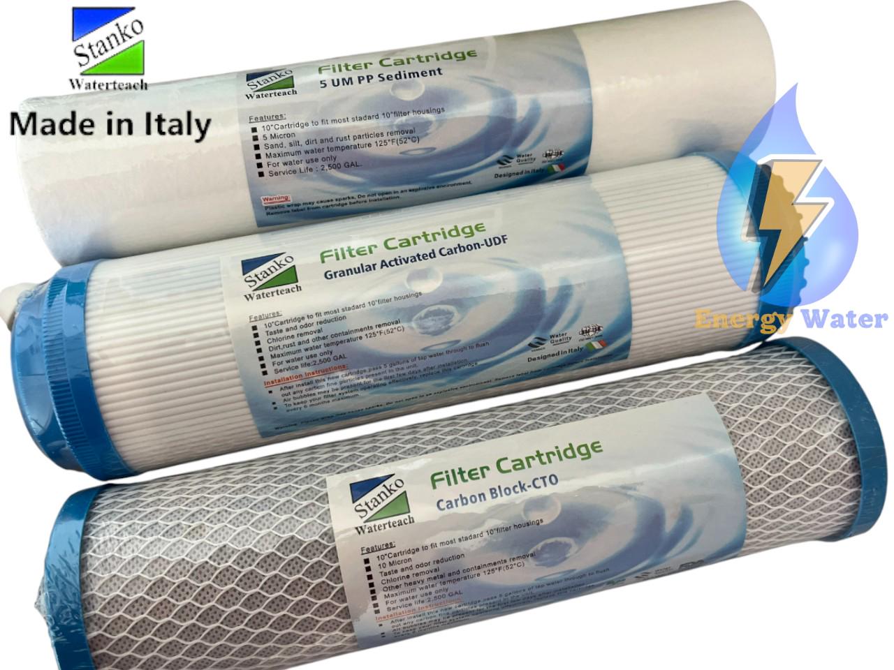 Комплект змінних фільтрів для зворотного осмосу Stanko 75 gpd - фото 3 Комплект змінних фільтрів для зворотного осмосу Stanko 75 gpd - фото 3