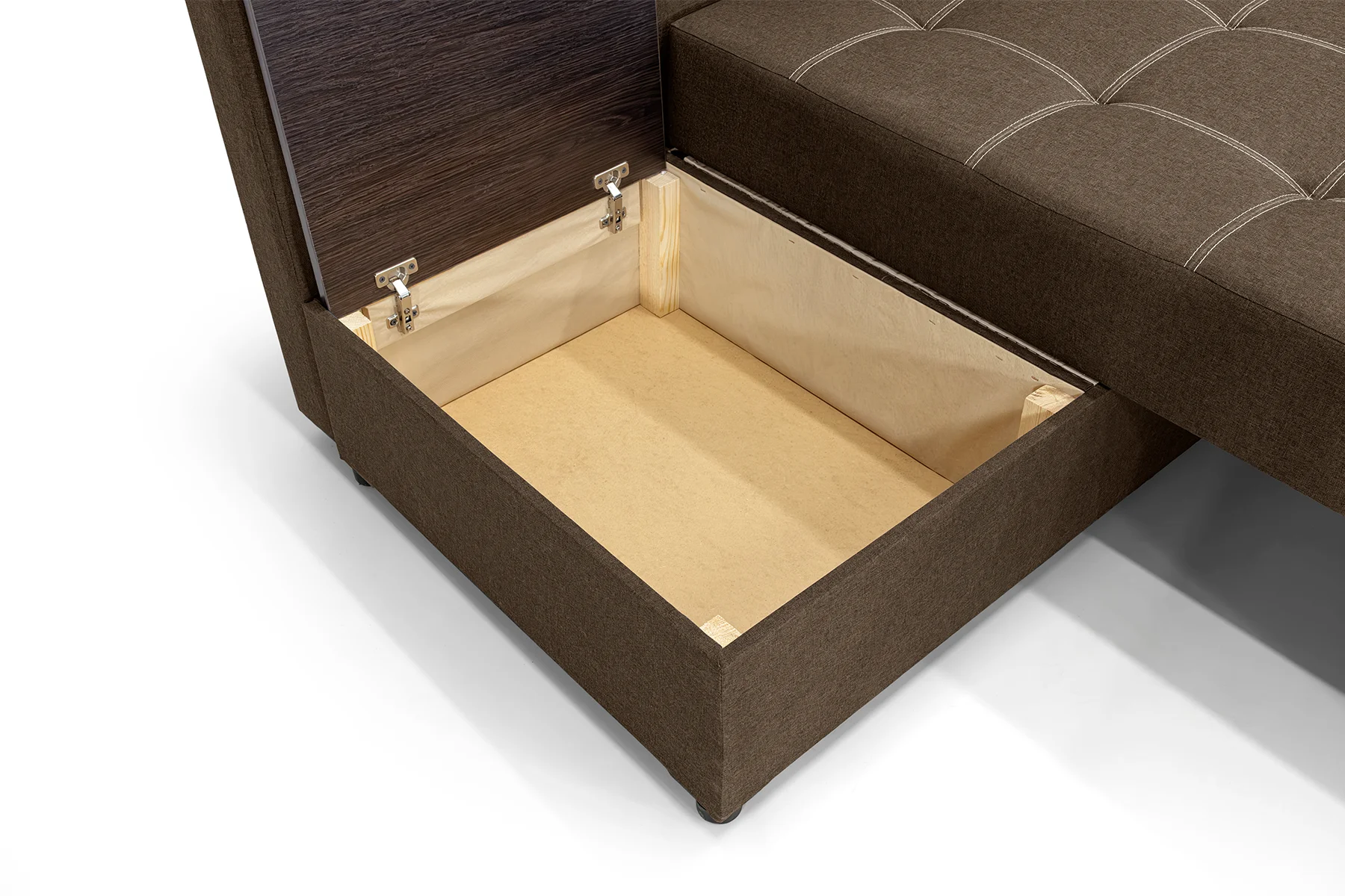 Диван угловой Олимп 300х220 см Коричневый (28118808) - фото 6 Диван угловой Олимп 300х220 см Коричневый (28118808) - фото 6