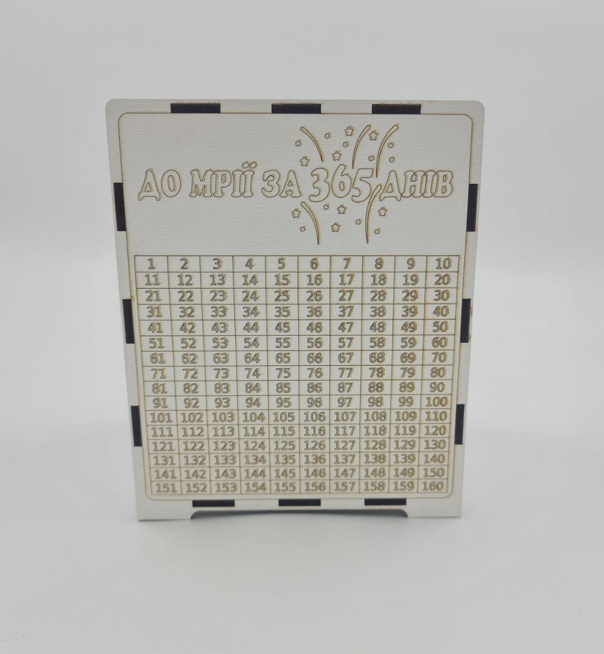 Скринька для грошей 365 днів "На мрію" 16х13х11 см (IN51) - фото 3 Скринька для грошей 365 днів "На мрію" 16х13х11 см (IN51) - фото 3