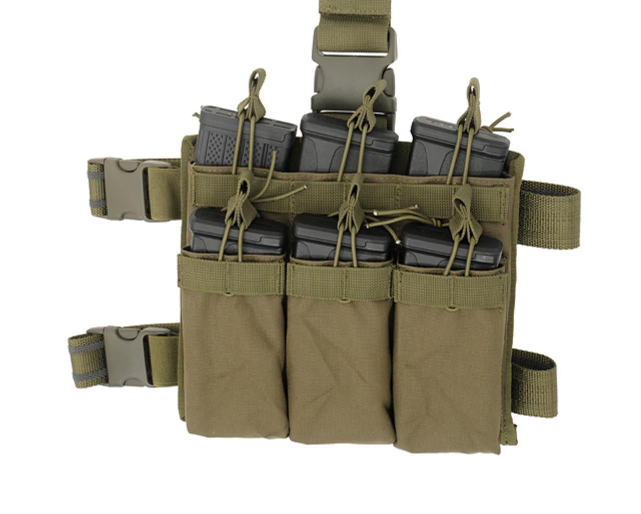 Підсумок стегновий для 6 магазинів 5,45/5,56 Олива (966)