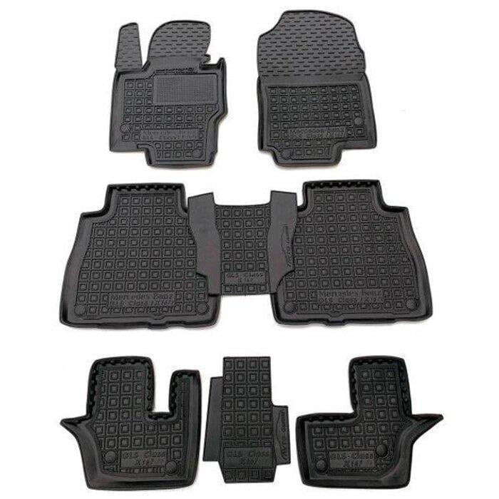 Коврики автомобильные AVTO-Gumm Mercedes-Benz GLS-Class X167 19- 7 мест Черный (11824)