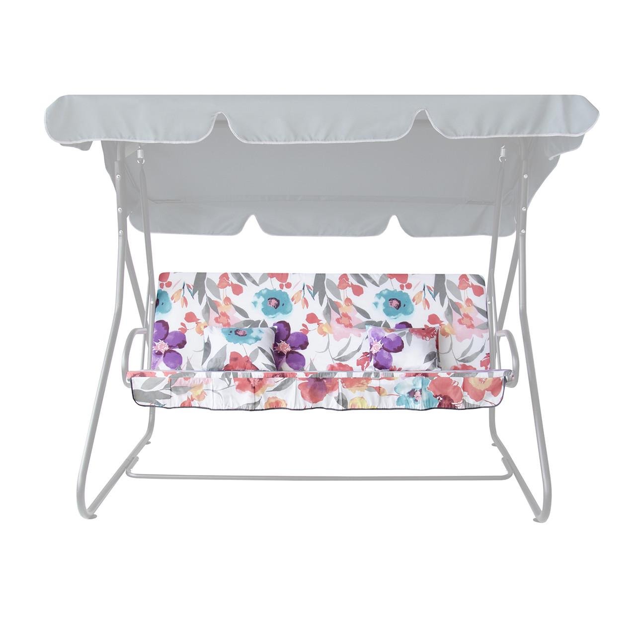 Сидения на садовые качели Релакс Цветы акварельные ткани и поролон (2660711509) Сидения на садовые качели Релакс Цветы акварельные ткани и поролон (2660711509)