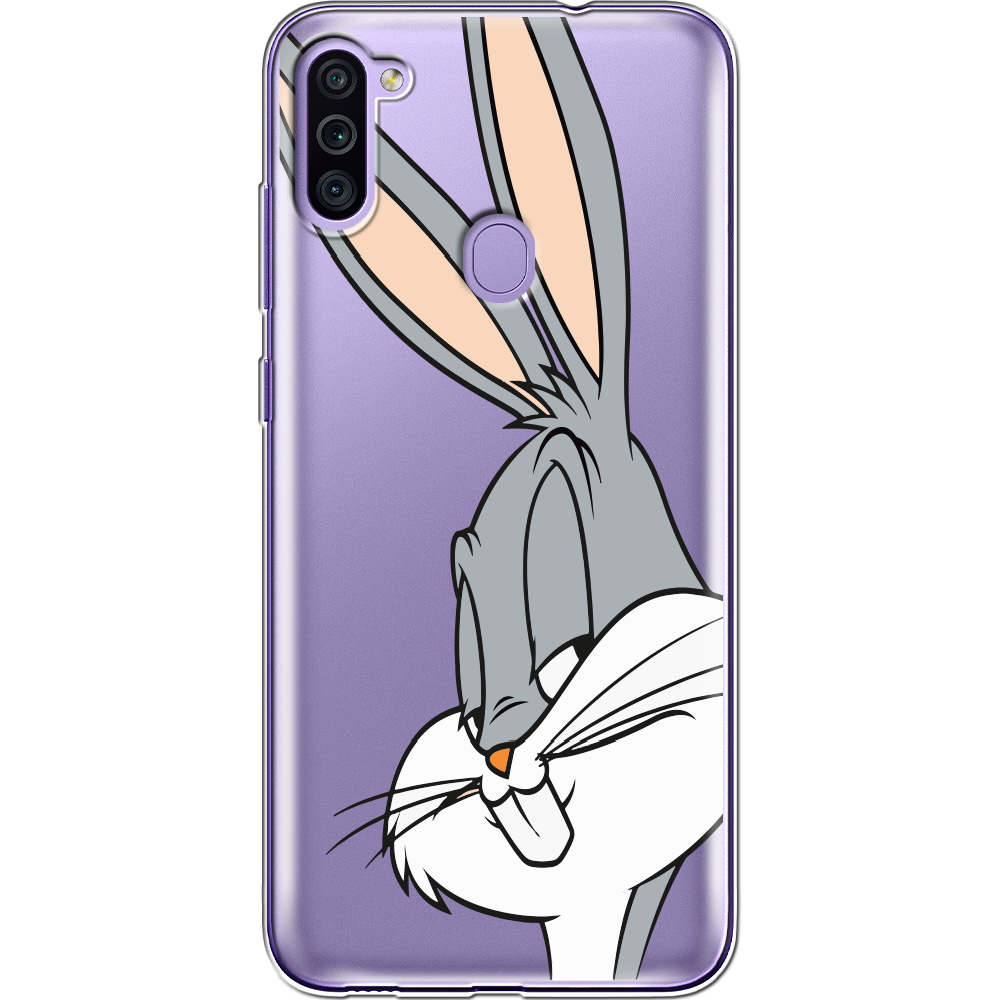 Чехол Boxface Samsung M115 Galaxy M11 Lucky Rabbit Прозрачный силикон (39780-bk81-39628)