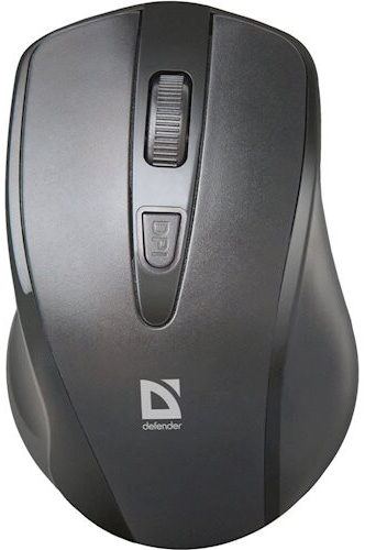 Компьютерная мышка беспроводная Defender Datum MM-265 Черный (52265)