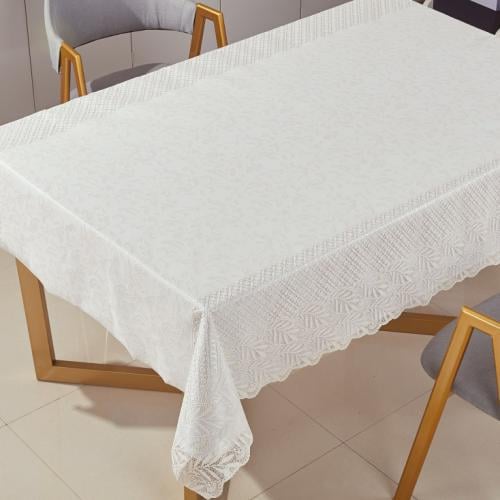 Клейонка Stenson MA-4960-W LACE 1,37х20 м Білий (15200296)