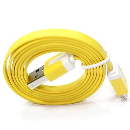 Кабель Lightning USB 1 м Жовтий
